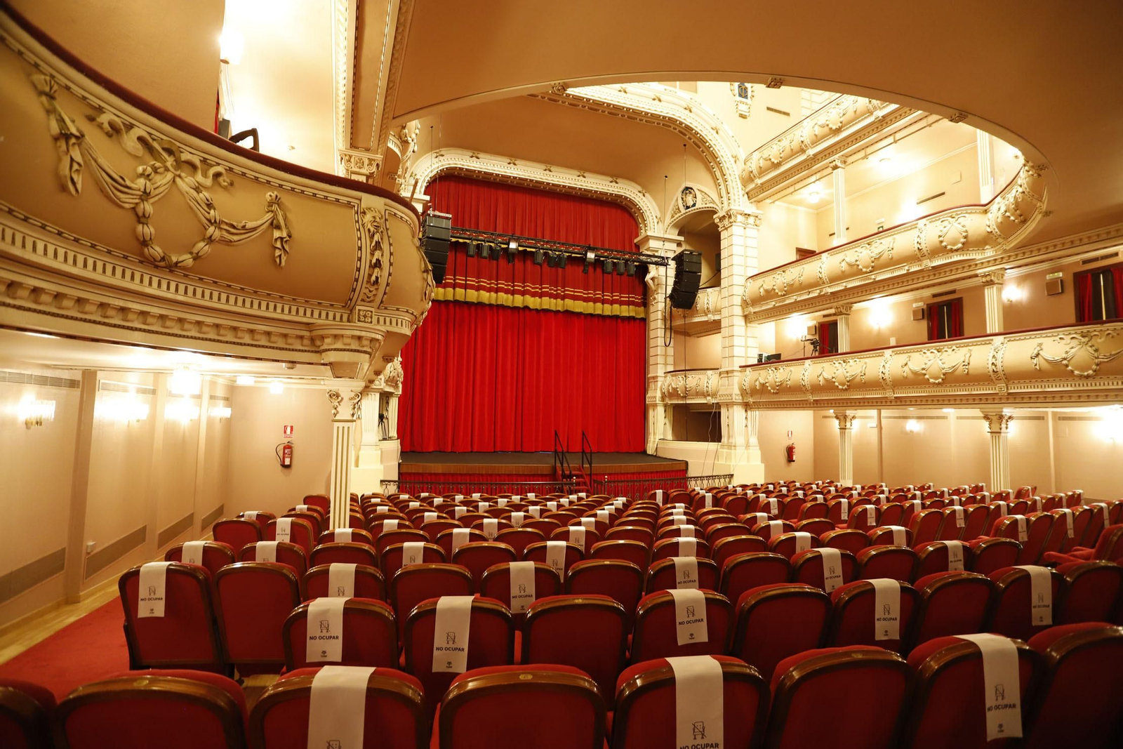Así luce el Gran Teatro de Huelva tras las obras de remodelación