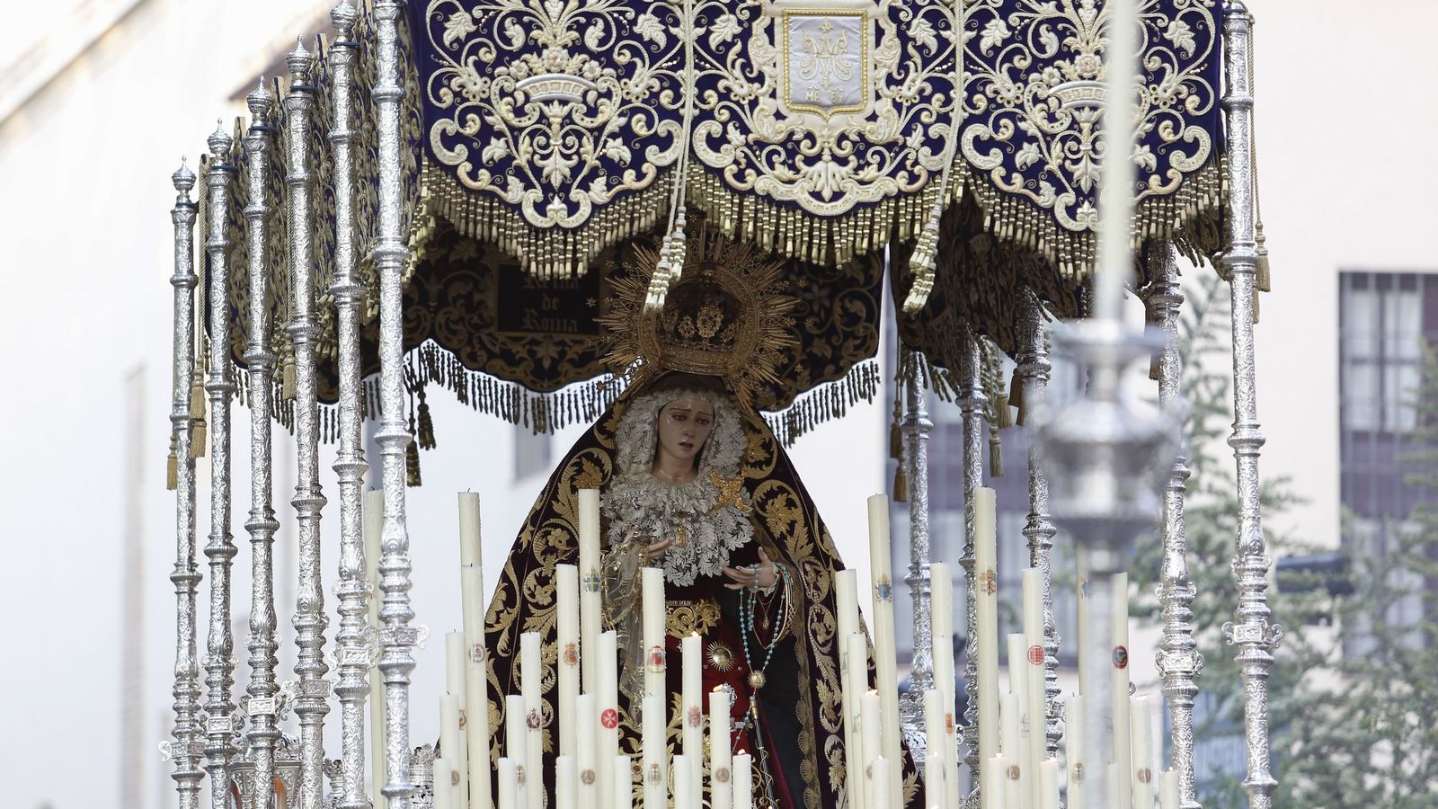 Paso de palio de la Virgen del Mayor Dolor