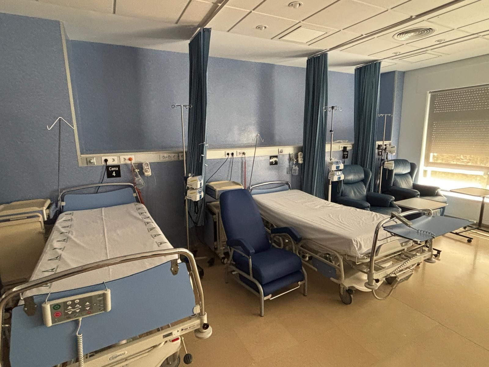 El espacio del hospital de Antequera para el tratamiento VIH.