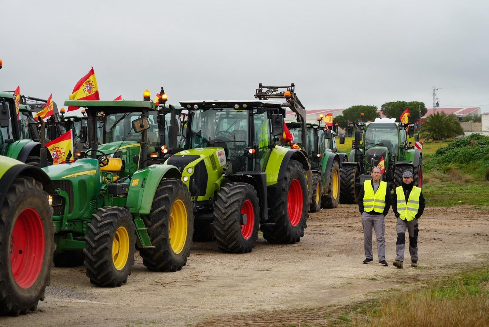 La tractorada atraviesa Pozoblanco, en imágenes
