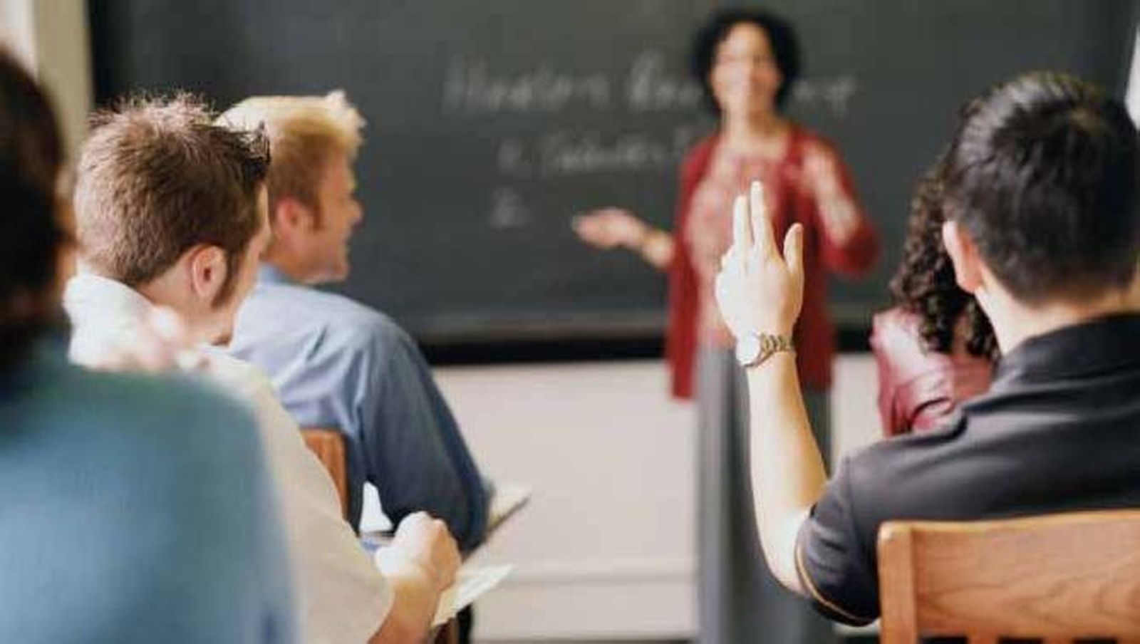 Imagen de archivo de un curso de formación.