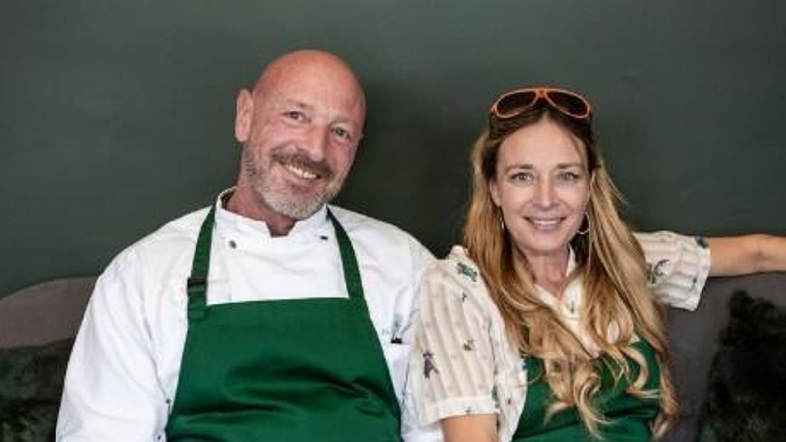 Allan Schults y Nana Wad, chef y sumiller de Parsley (Dinamarca). Allan Schults y Nana Wad, chef y sumiller de Parsley (Dinamarca).