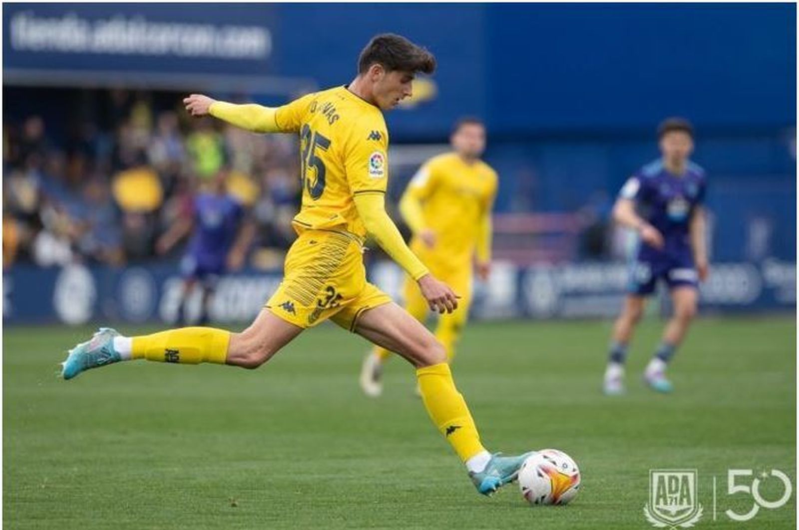 Óscar Rivas, candidato al once, en un partido de la pasada campaña