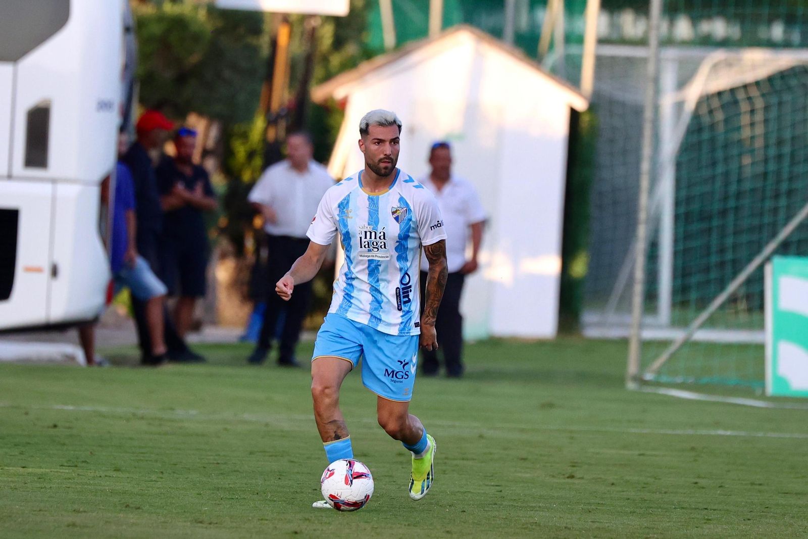 El Málaga CF - Almería de pretemporada, en fotos