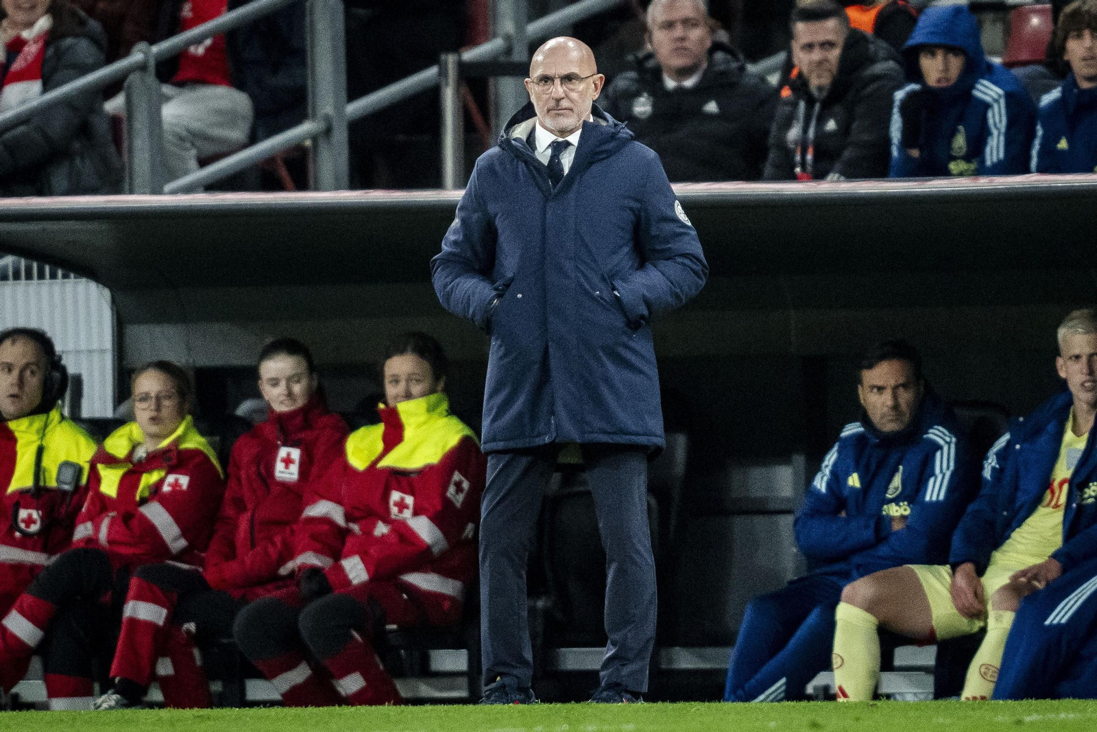 Las fotos del Dinamarca - España