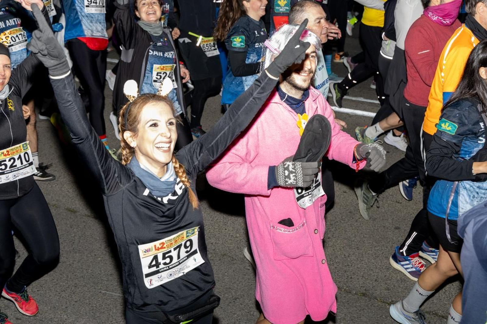 En imágenes: encuéntrate en la salida de la Carrera de San Antón (1)