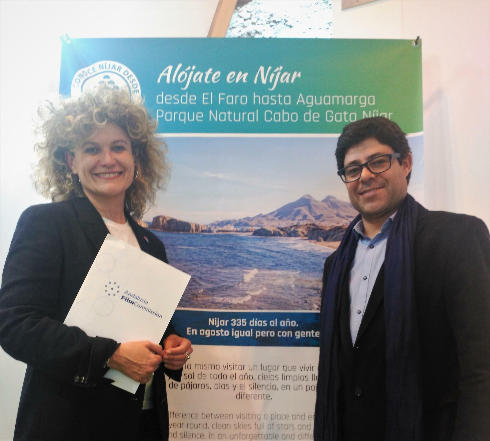 Alex Pineda en la Feria Internacional de Turismo de Madrid