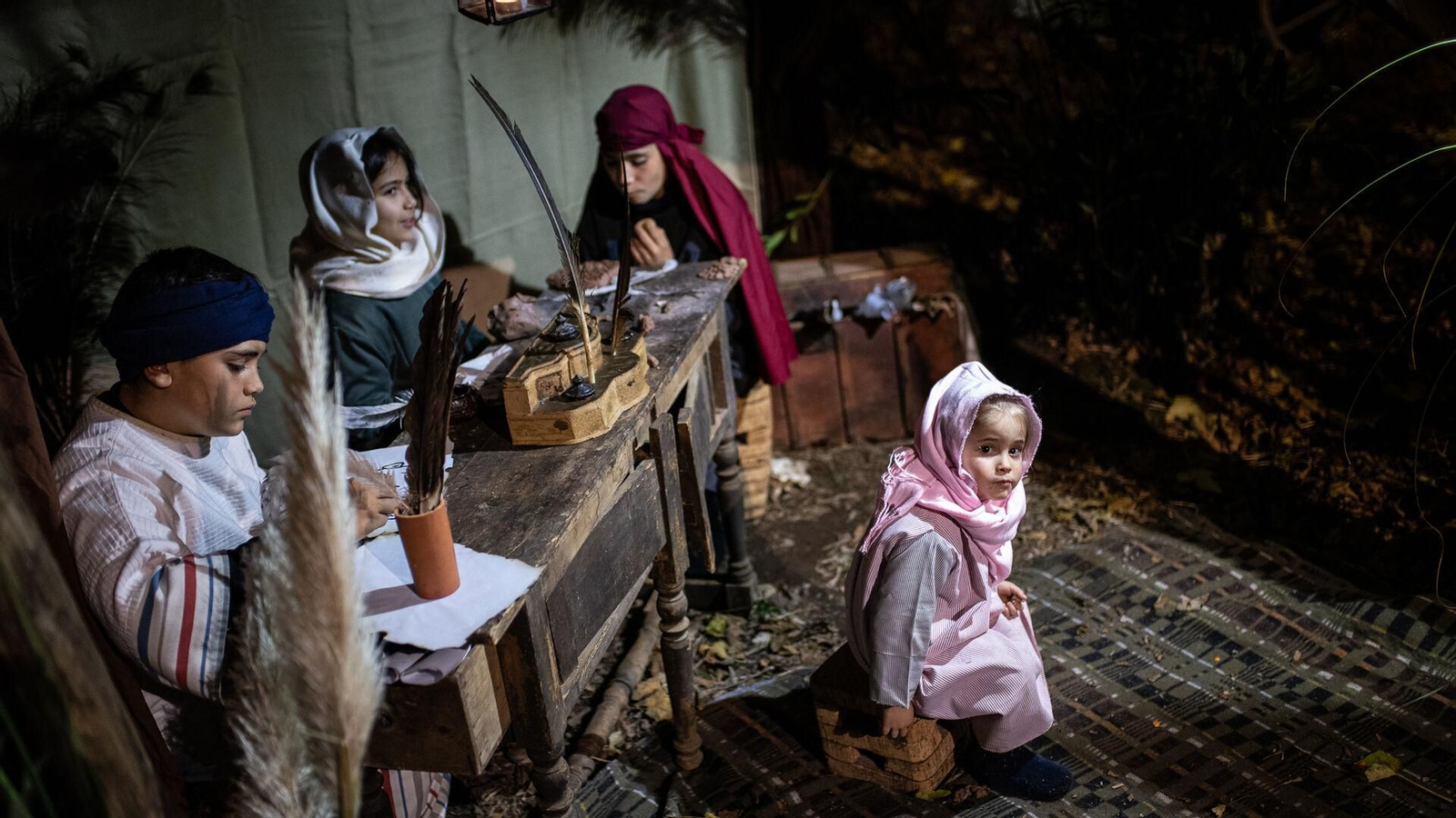 Cuenta atrás para la apertura del mágico Belén viviente de Puerto Moral