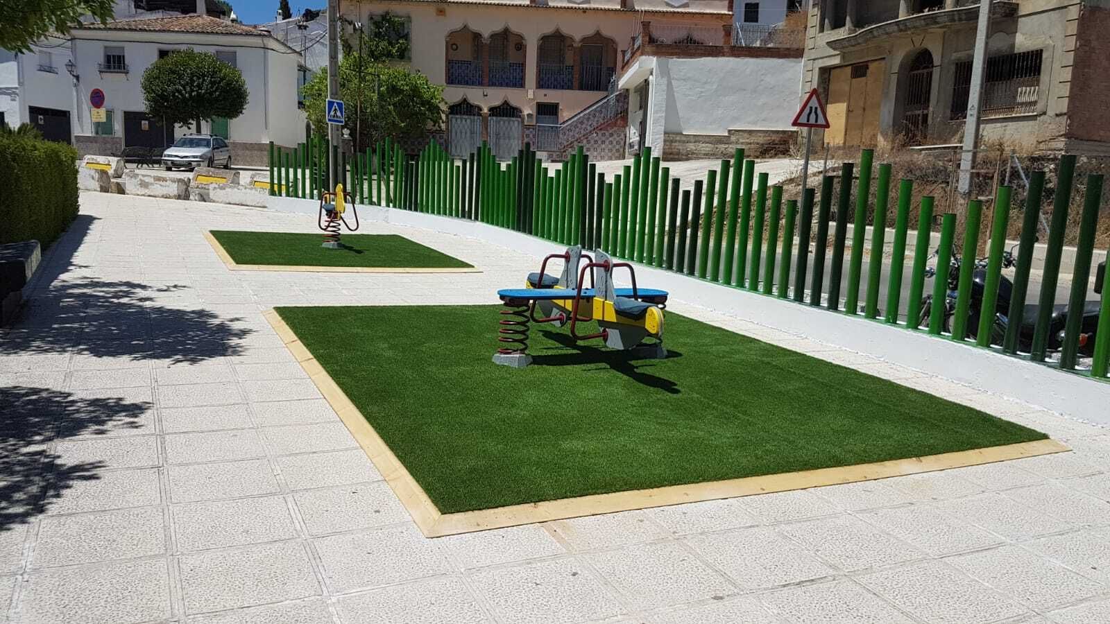 Parque infantil de Las Caracolas de Priego de Córdoba.