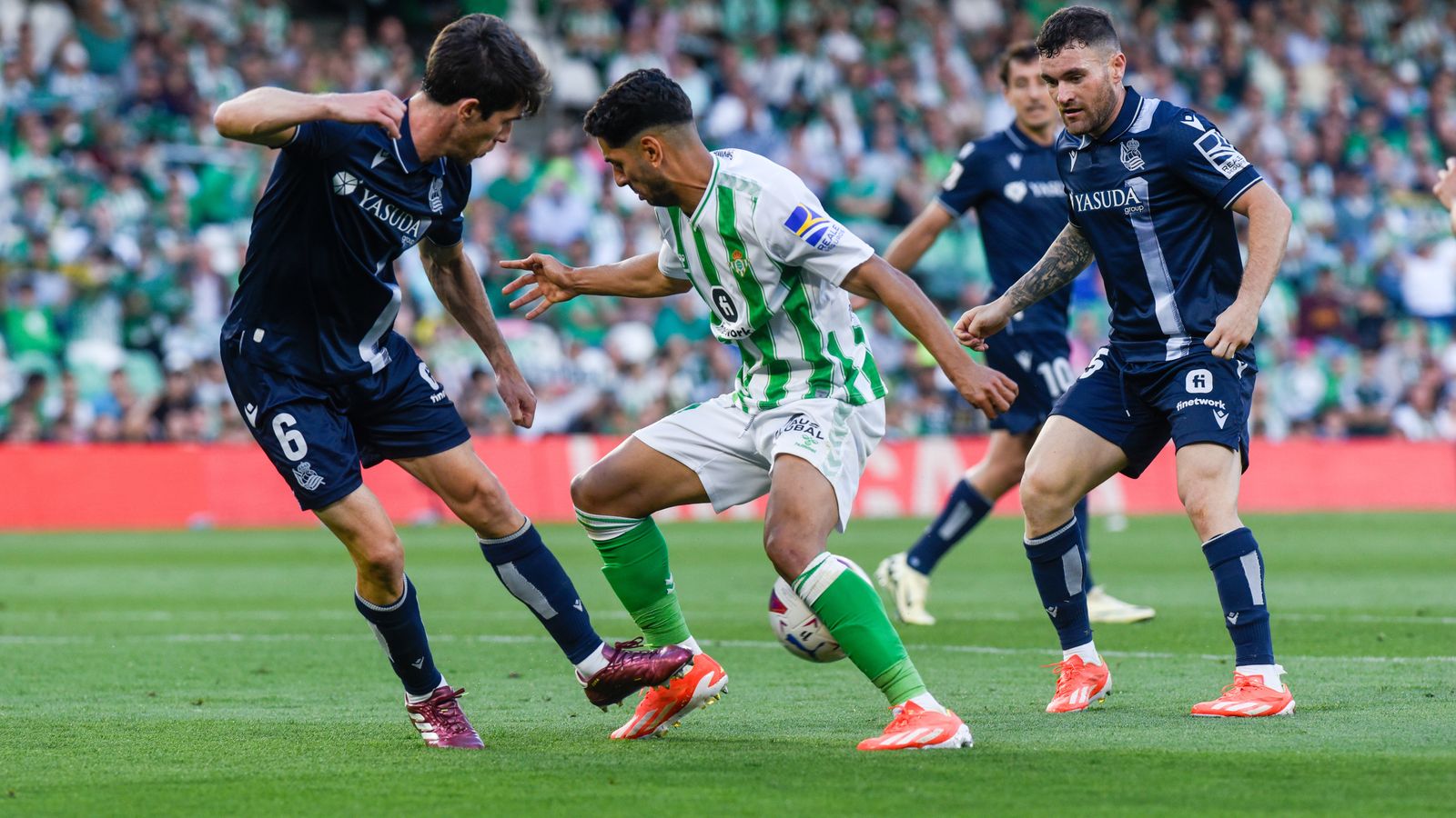 Las imágenes del Real Betis - Real Sociedad
