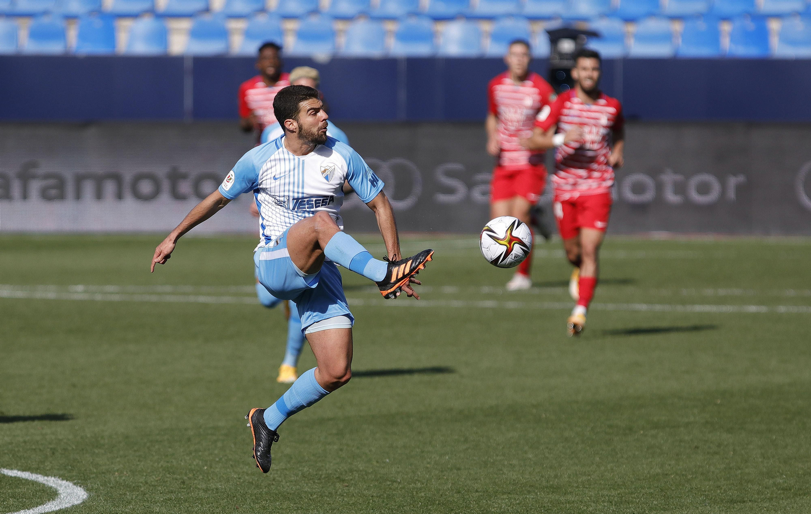 El Málaga CF-Granada, en fotos