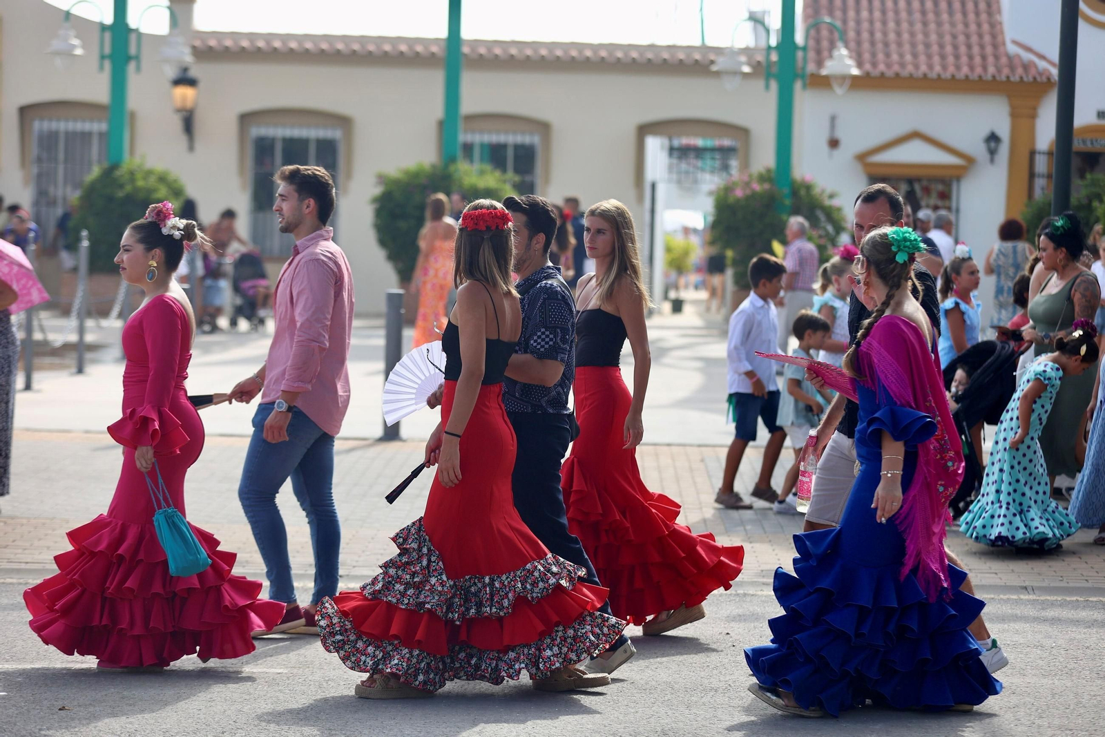 La Feria del Centro y en el Real, en fotos