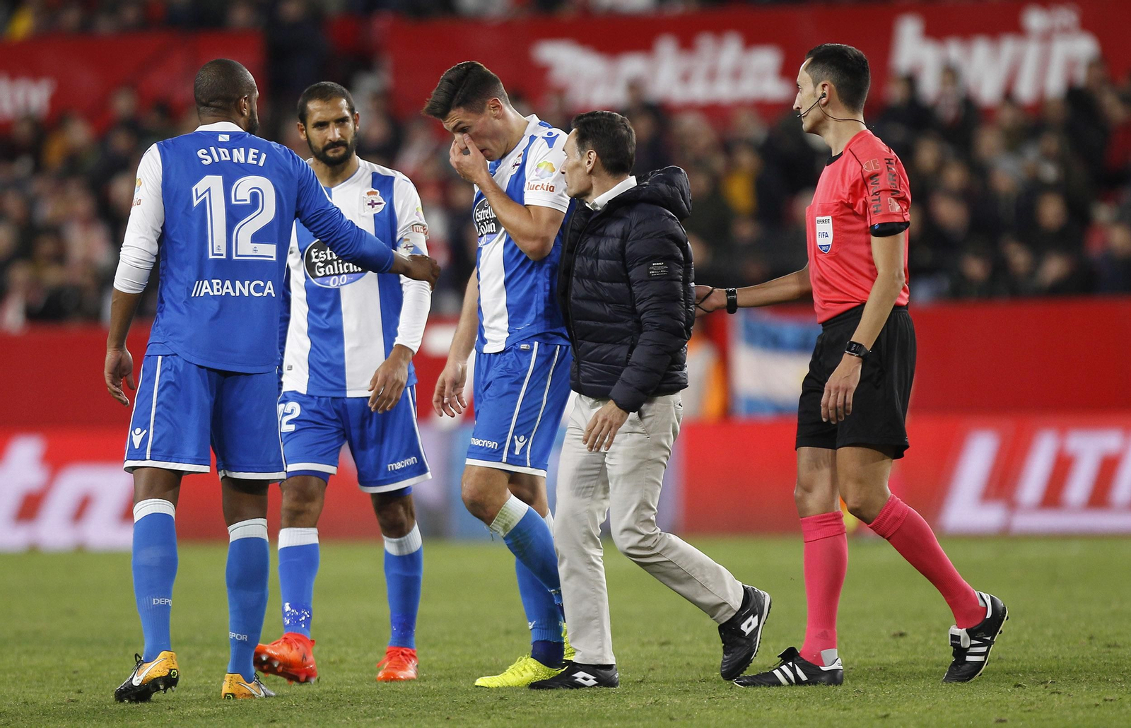Las imágenes del Sevilla-Deportivo de la Coruña