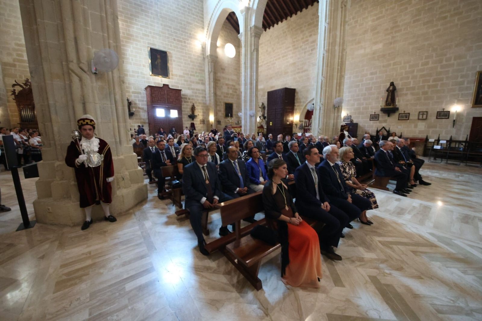 Traslado del Pendón en el día del patrón San Dionisio en Jerez