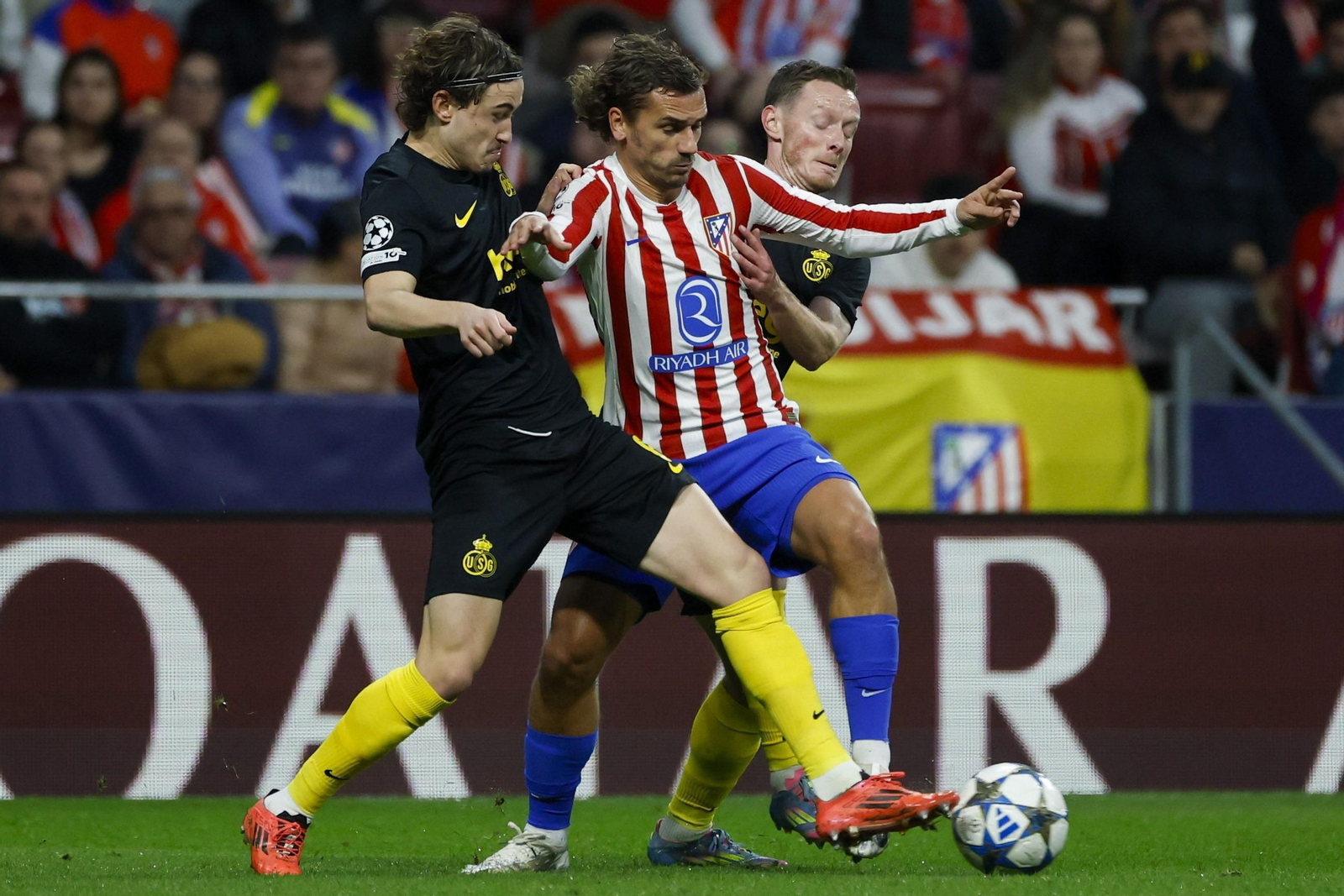 Las imágenes del Atlético de Madrid-Unión Saint-Gilloise