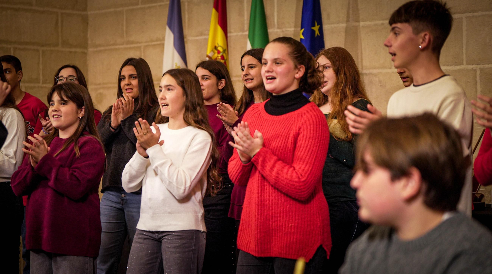 Imágenes del concurso de villancicos de la Cátedra de Flamencología de Jerez