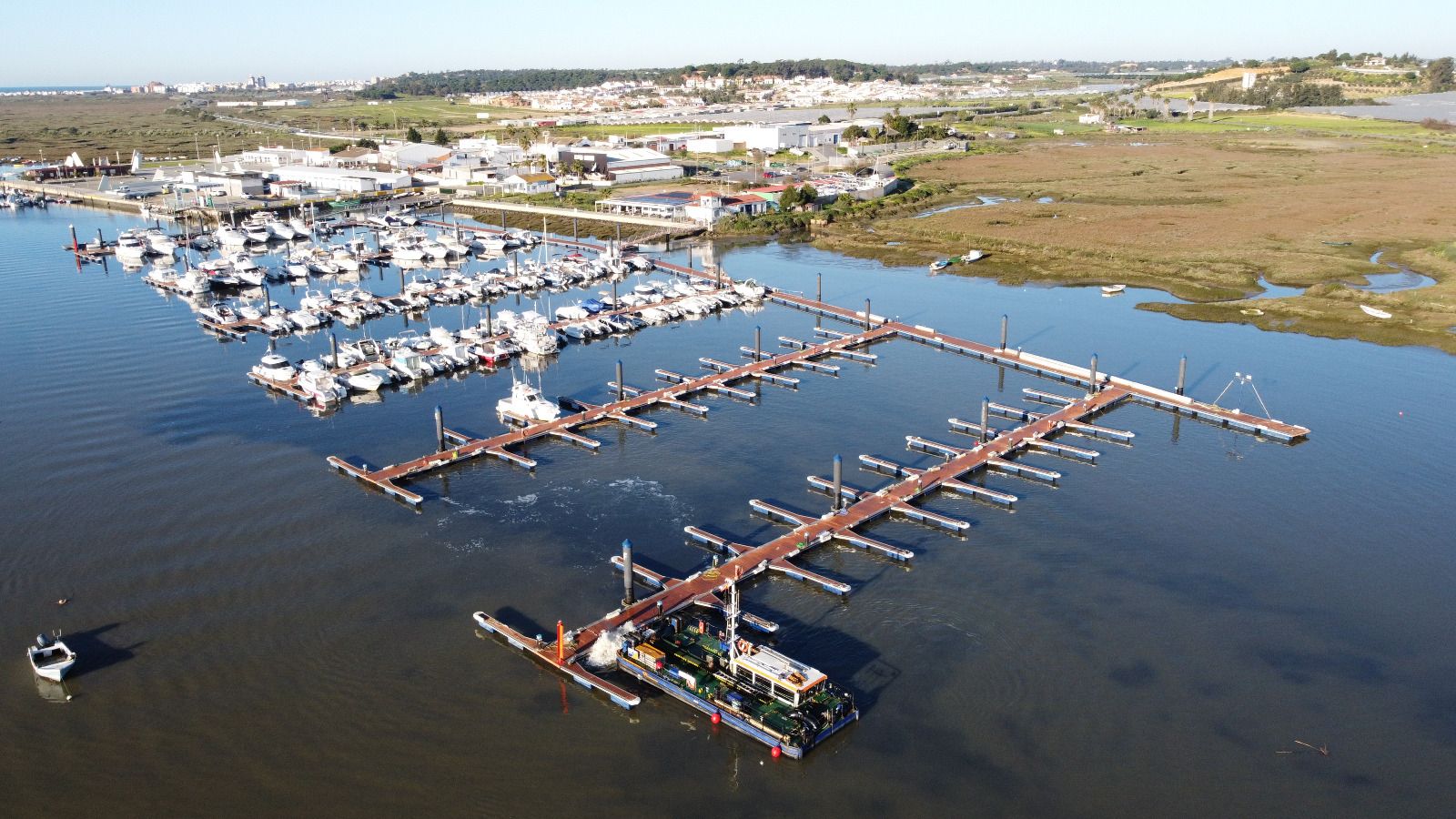 Trabajos Puerto de El Terrón.