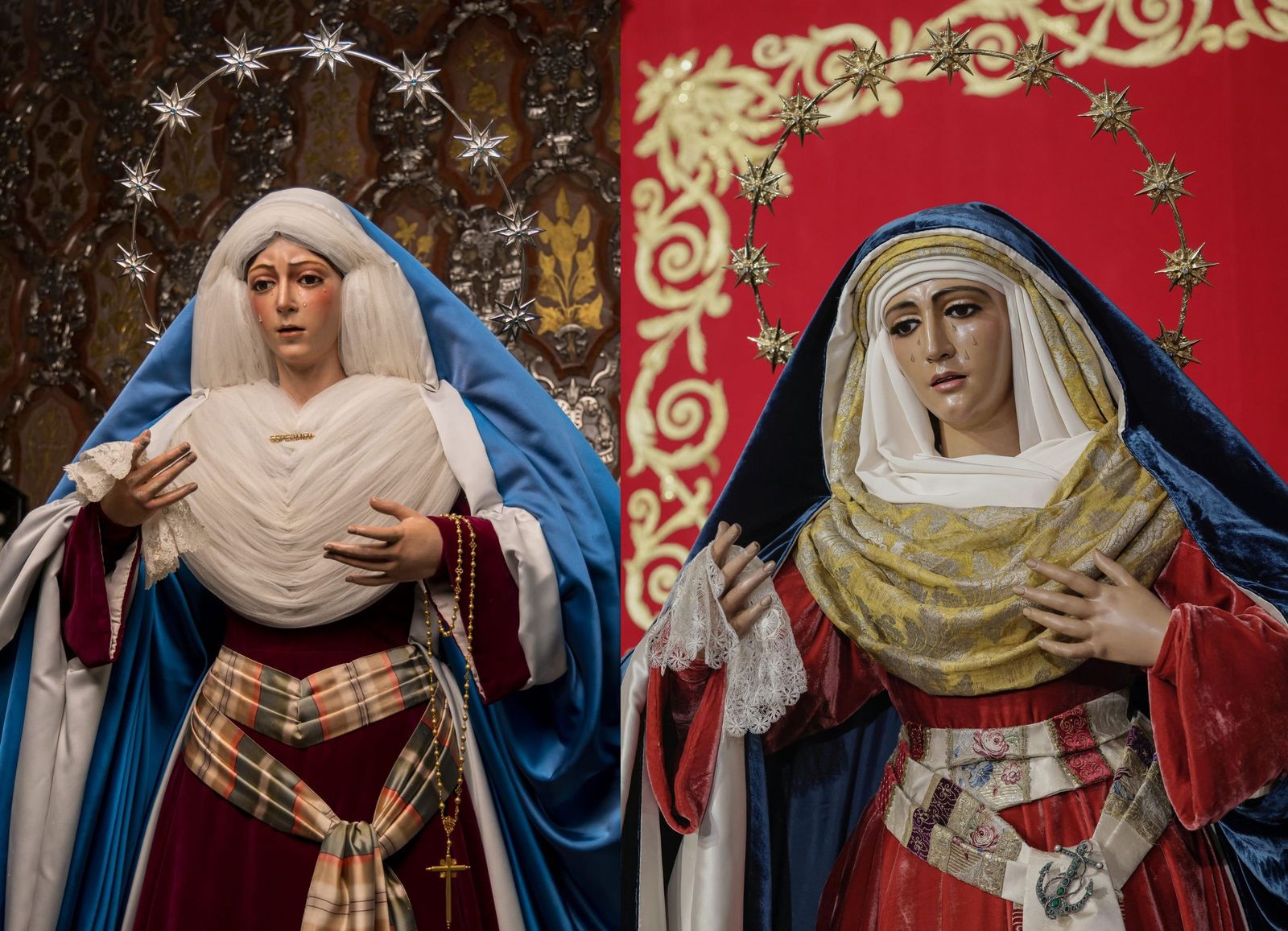 Ambas Esperanzas vestidas de hebrea