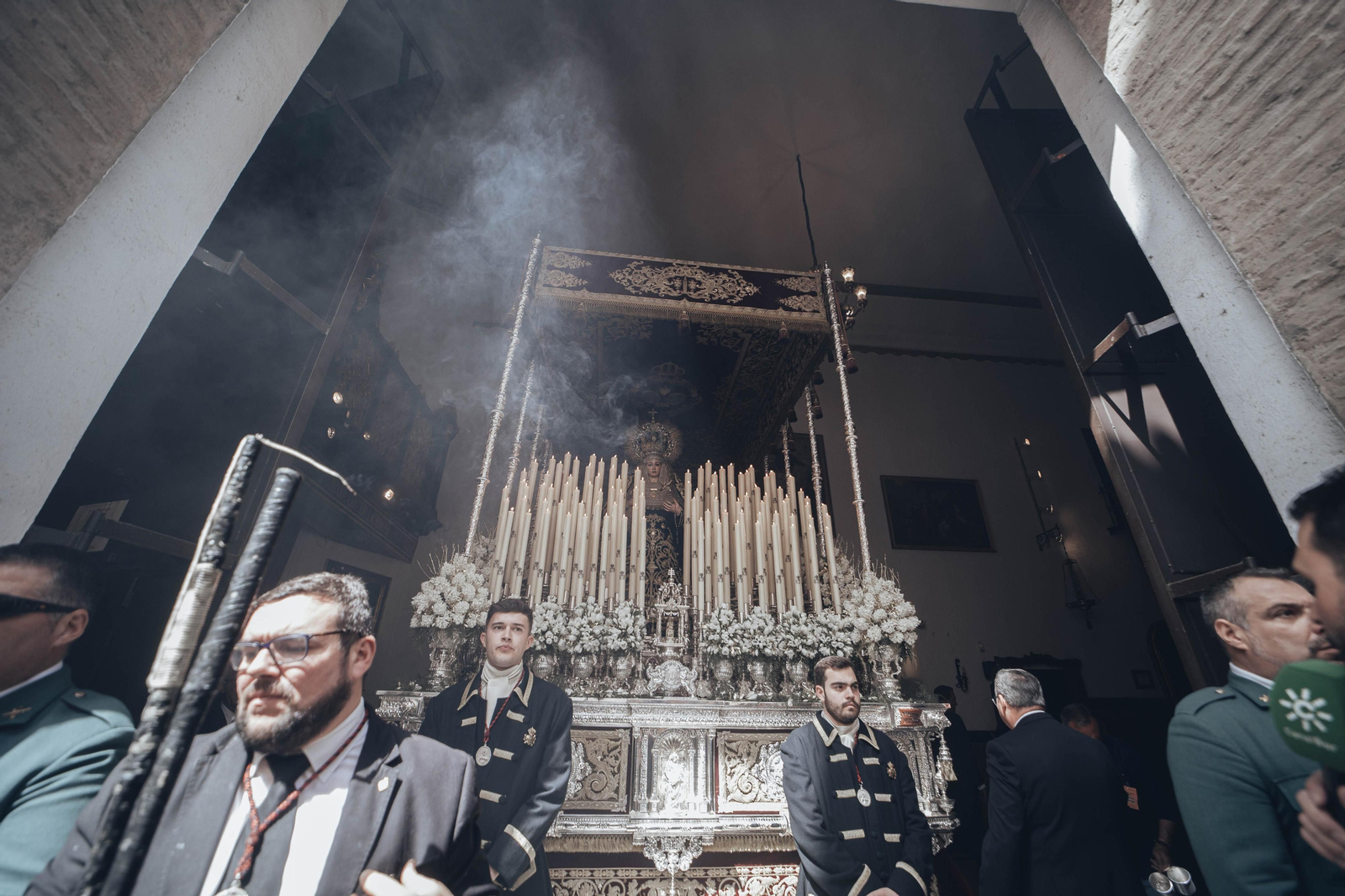 las imágenes de la Hermandad de los Servitas en la Semana Santa de Sevilla 2023