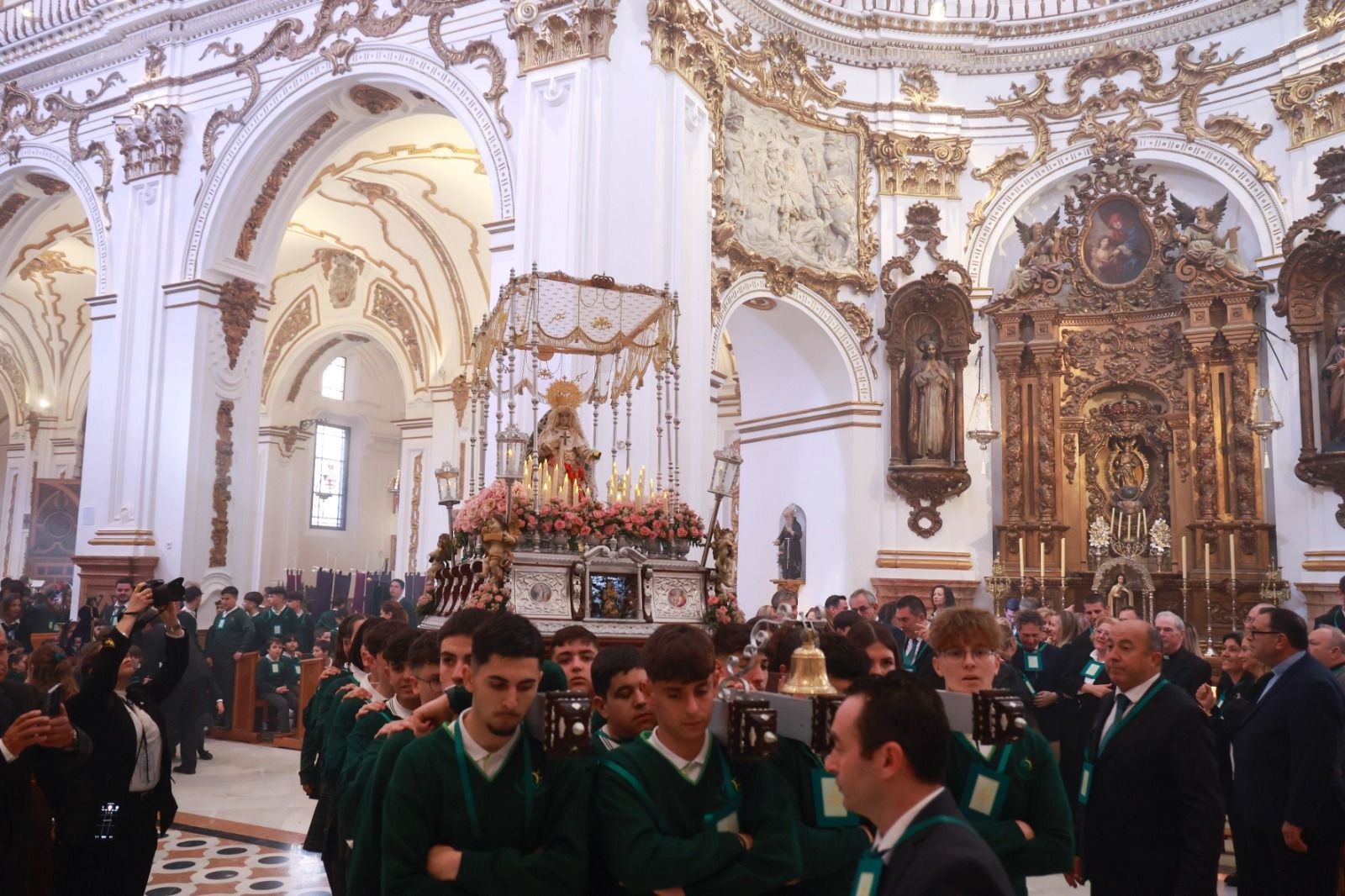 La procesión escolar de Málaga, en fotos