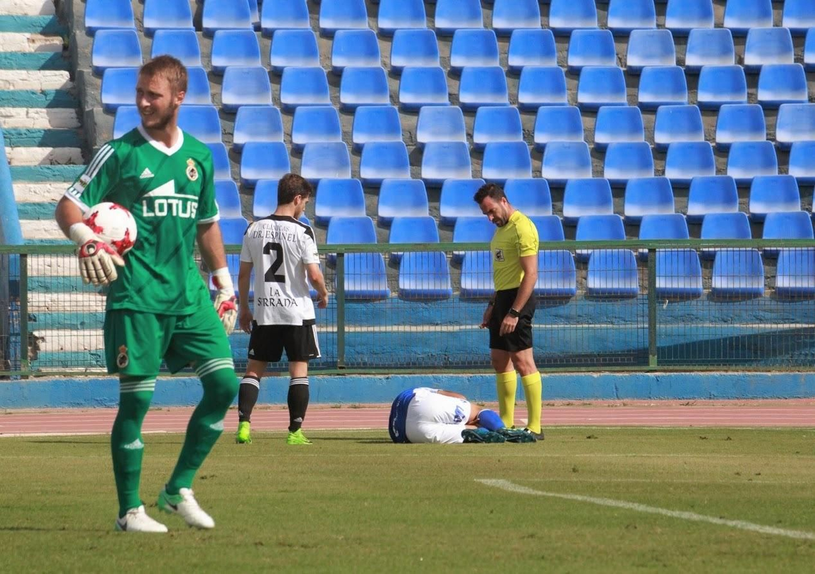 Las imágenes del Melilla-Balona