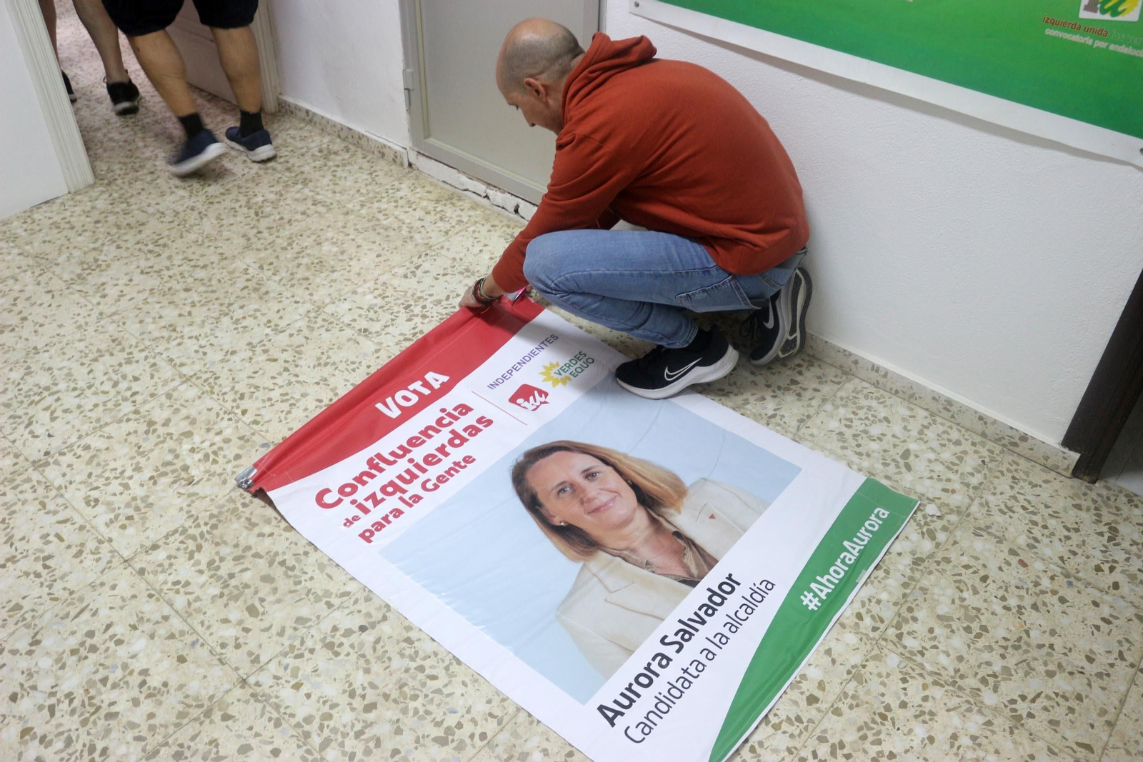 Las imágenes del comienzo de la campaña electoral en Puerto Real