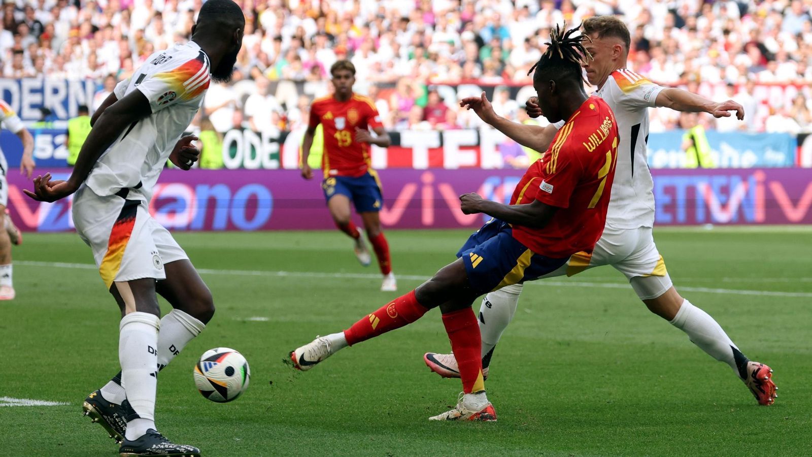 Las mejores fotos del España - Alemania