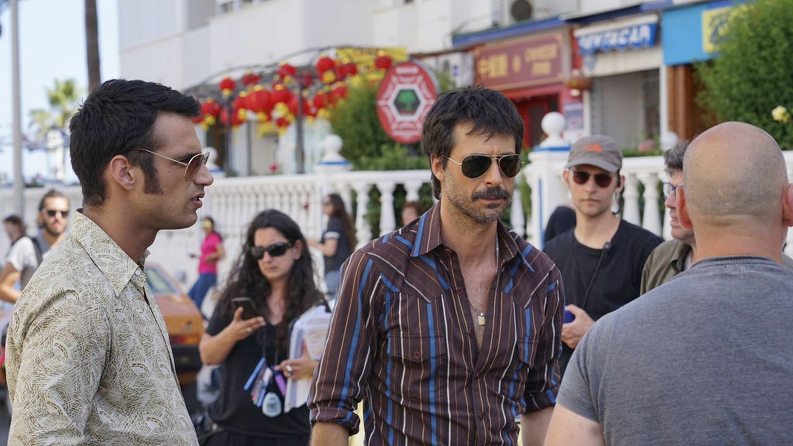 Hugo Silva y Jesús Castro en 'Brigada Costa del Sol'