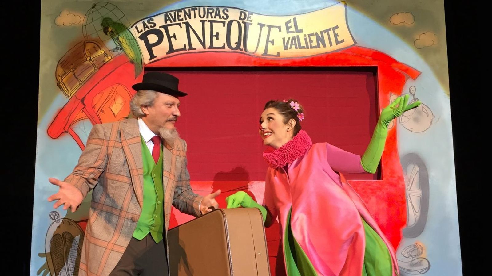 Peneque y el fantasma del Cervantes.