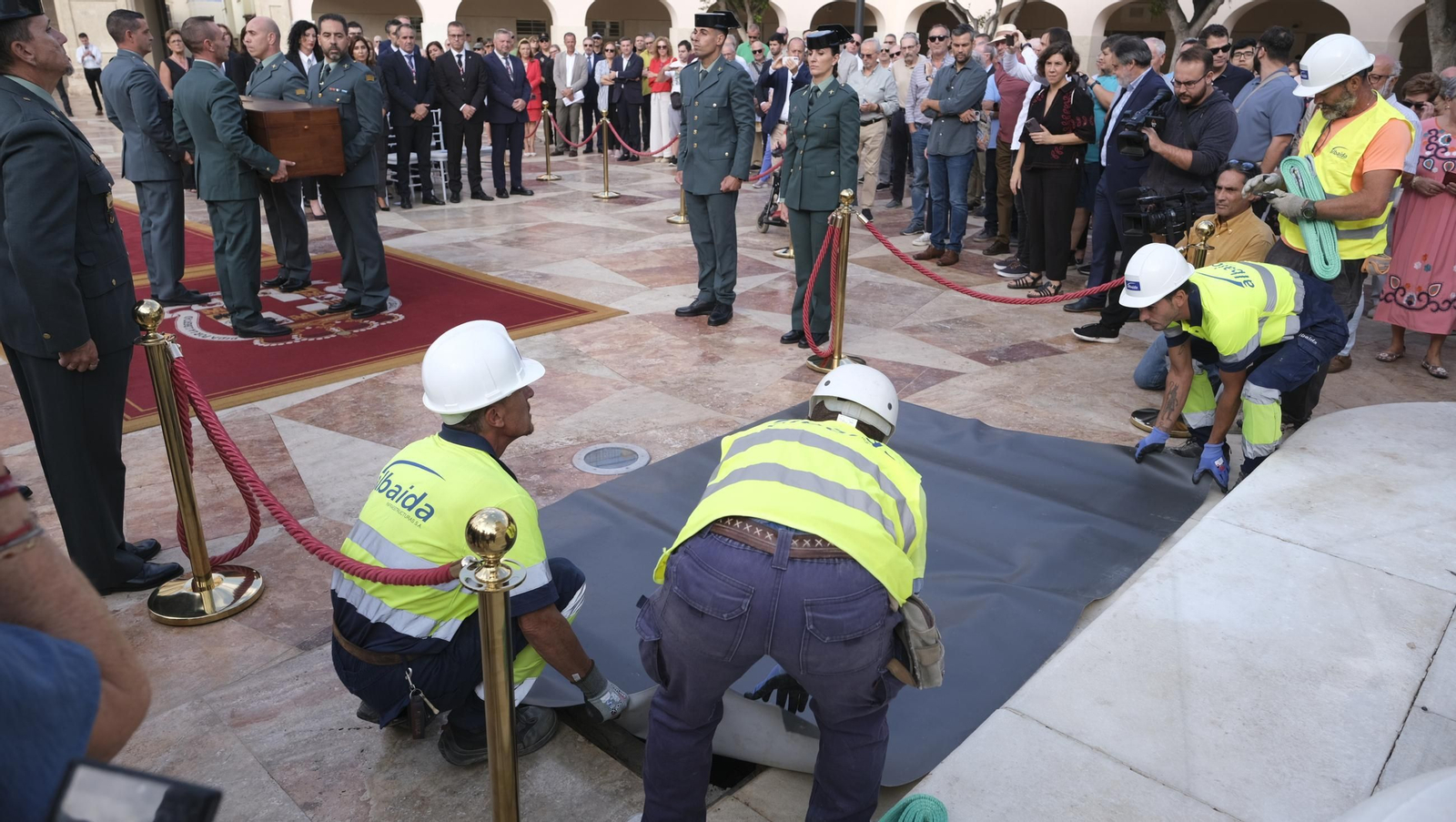 El regreso de los restos de los Coloraos a la Plaza Viaje, en imágenes