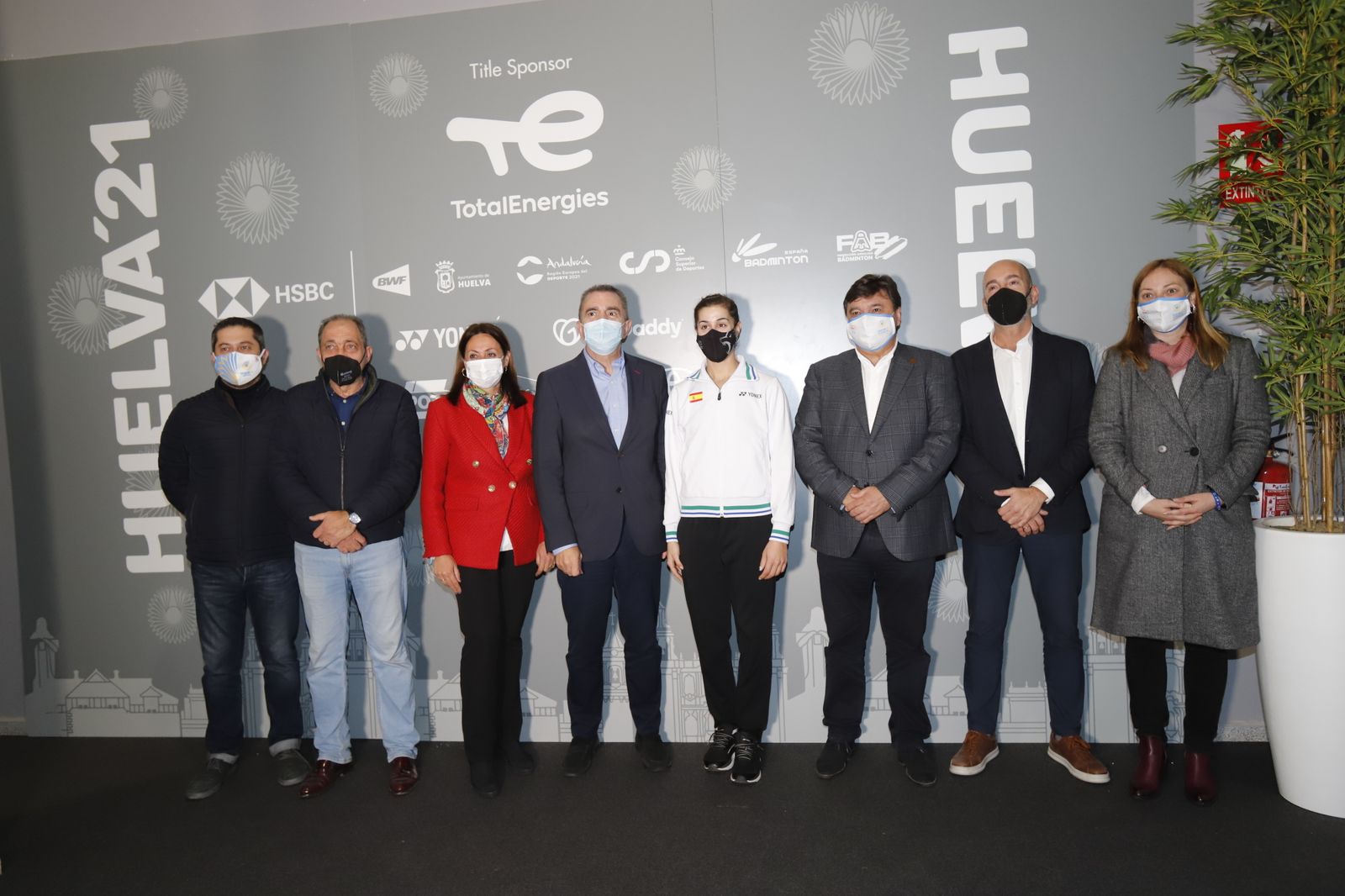 Las mejores imágenes de la jornada de bádminton del lunes en el Huelva 2021