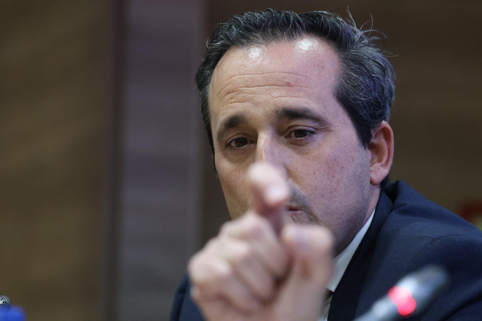 Las fotos de la rueda de prensa de José María Muñoz Las fotos de la rueda de prensa de José María Muñoz