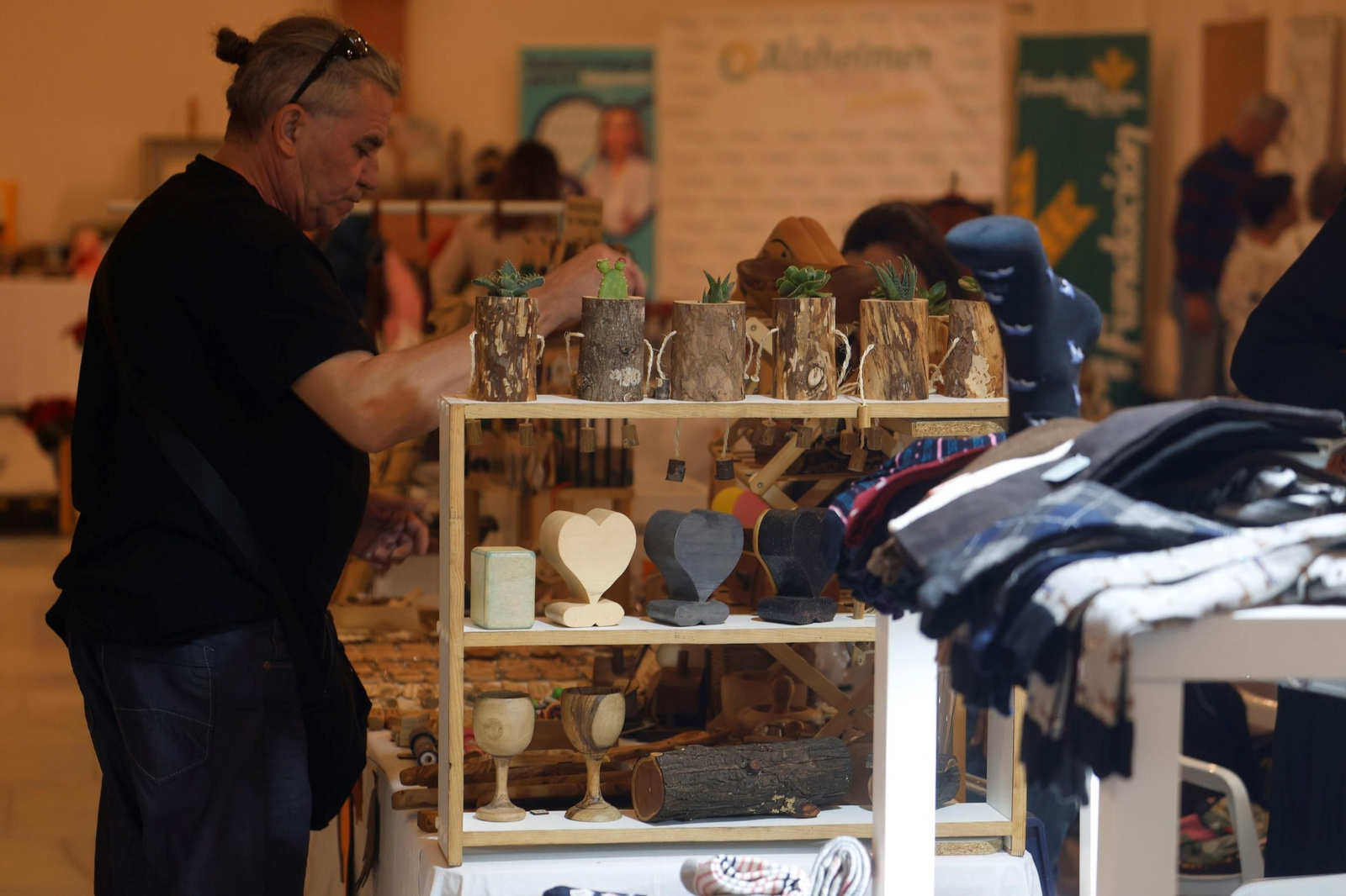 Mercadillo solidario de San Rafael Alzheimer