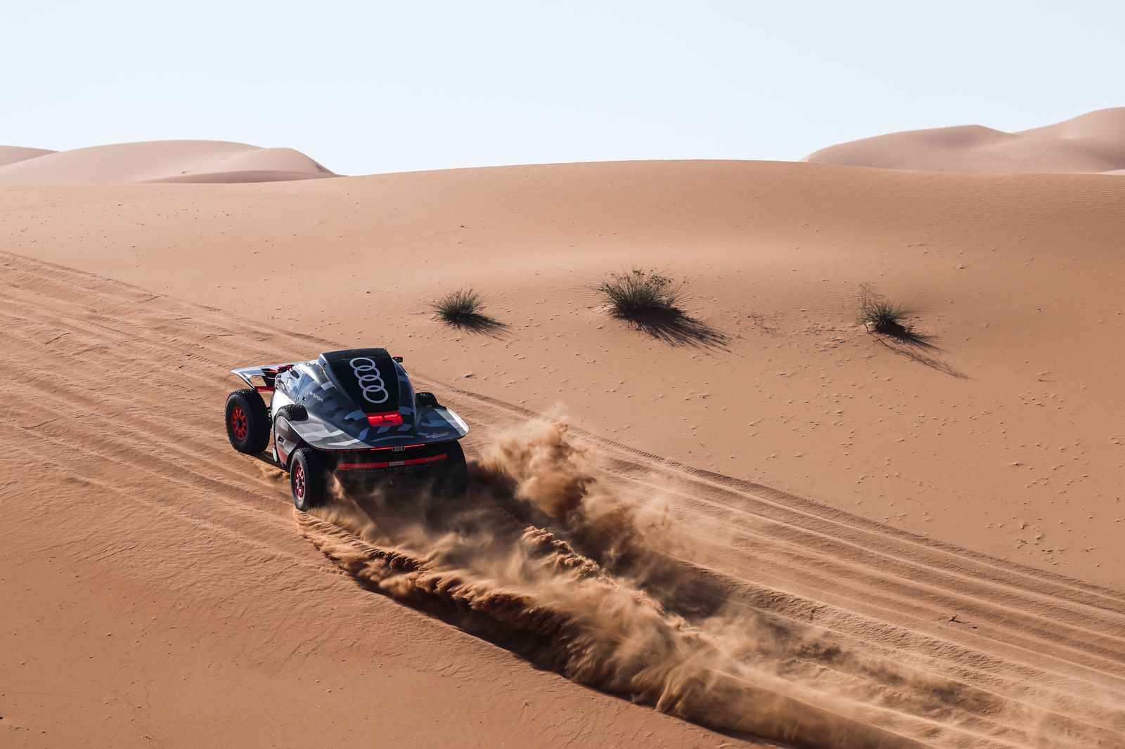 Las mejores fotos del Dakar por las dunas