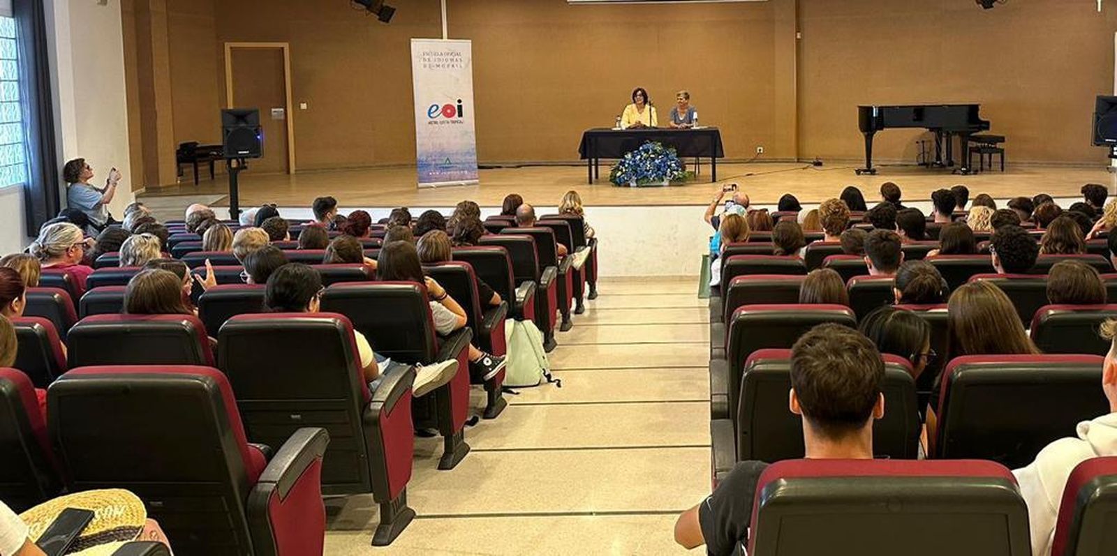 Imagen de la apertura del curso en las enseñanzas de Régimen Especial en Granada