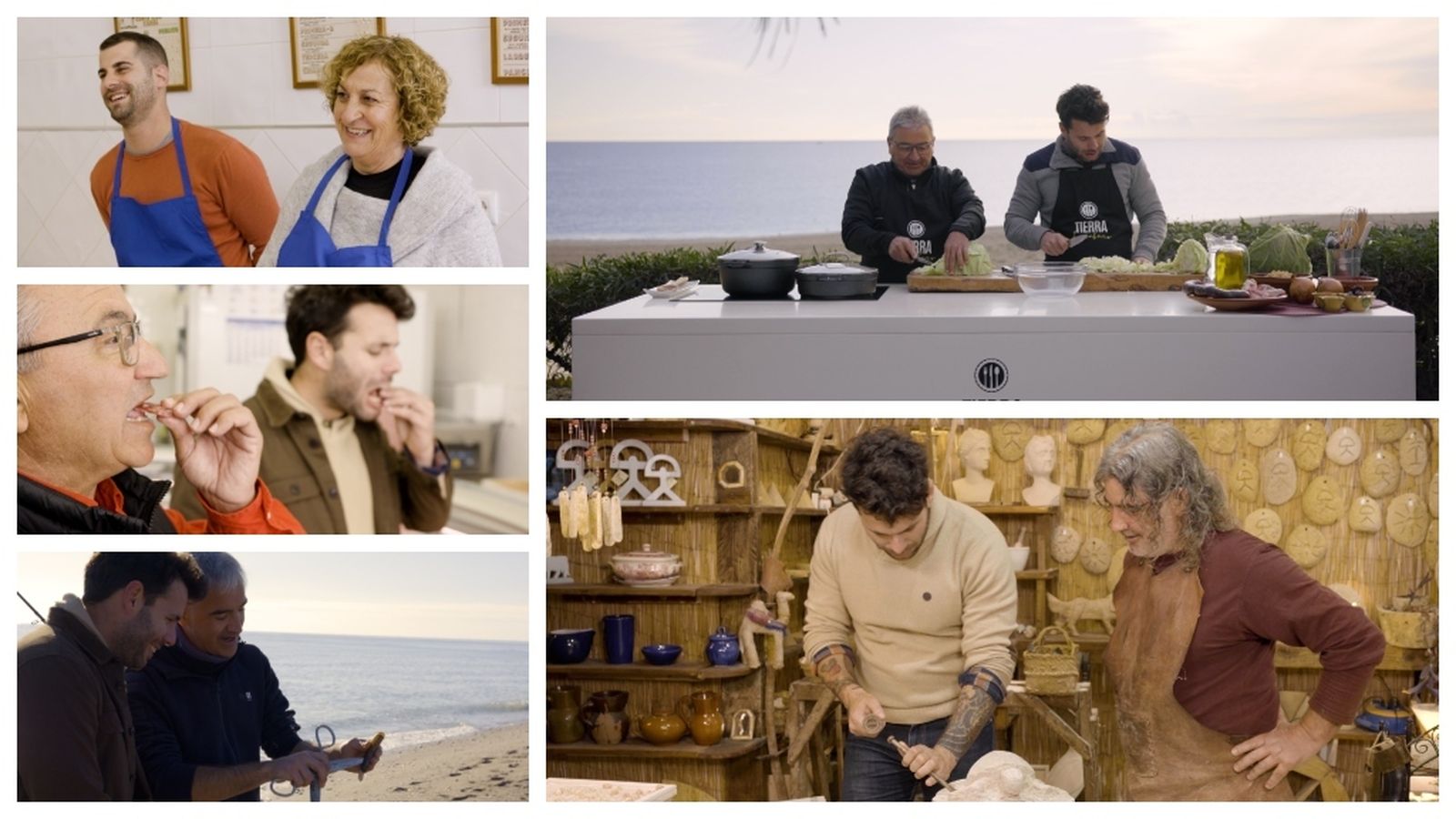 Escenas de "Tierra de Sabores" en su emisión de este domingo