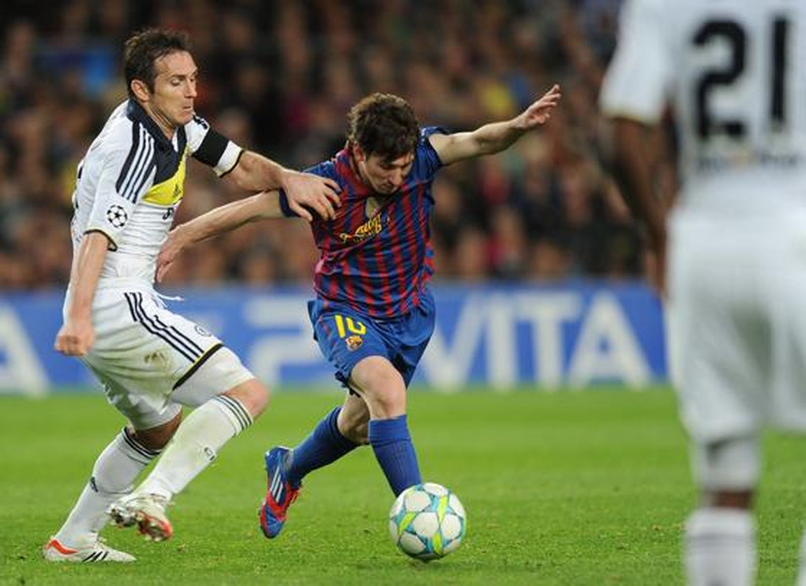 El Barcelona cae eliminado de la 'Champions' en semifinales ante el Chelsea (2-2). / AFP