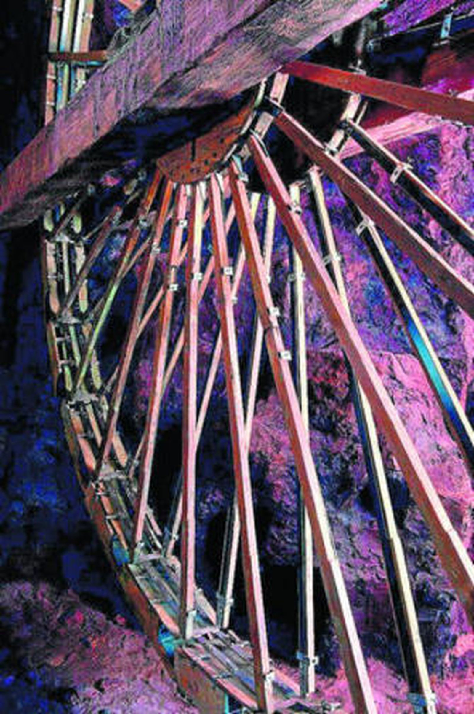 La noria de Minas de Riotinto