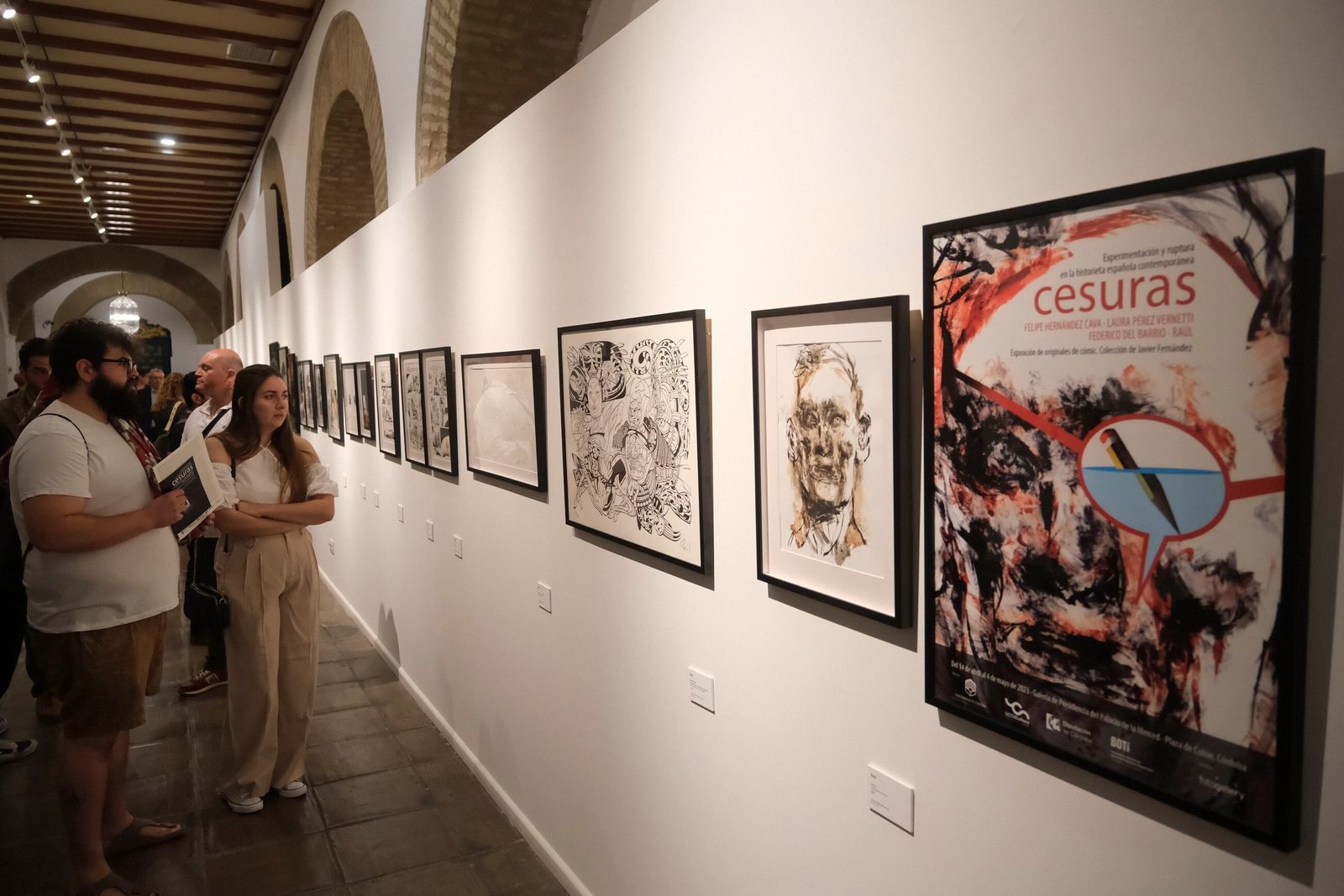 Cesuras: La exposición sobre cómic inaugurada en Córdoba, en imágenes