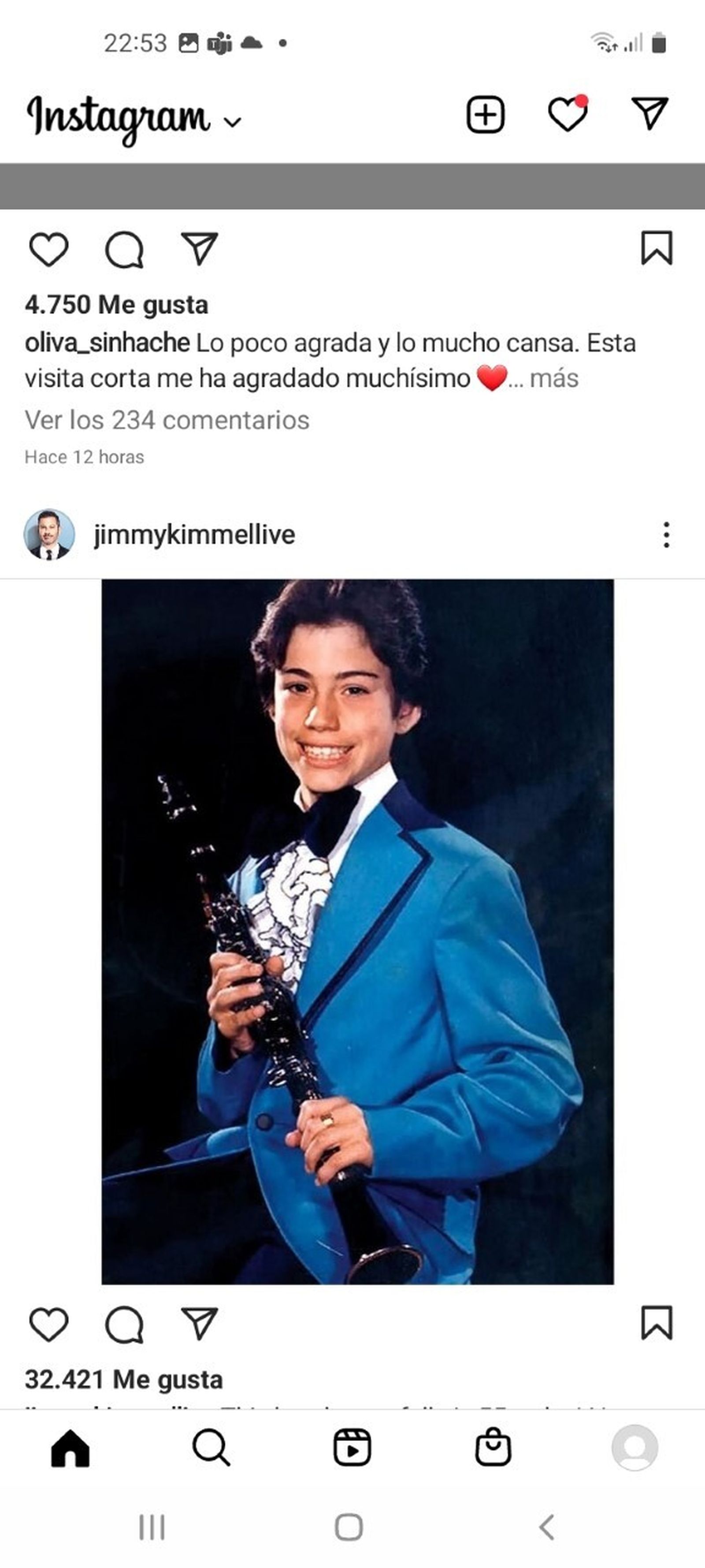 Y este presentador estadounidense ya apuntaba maneras con el mundo del espectáculo