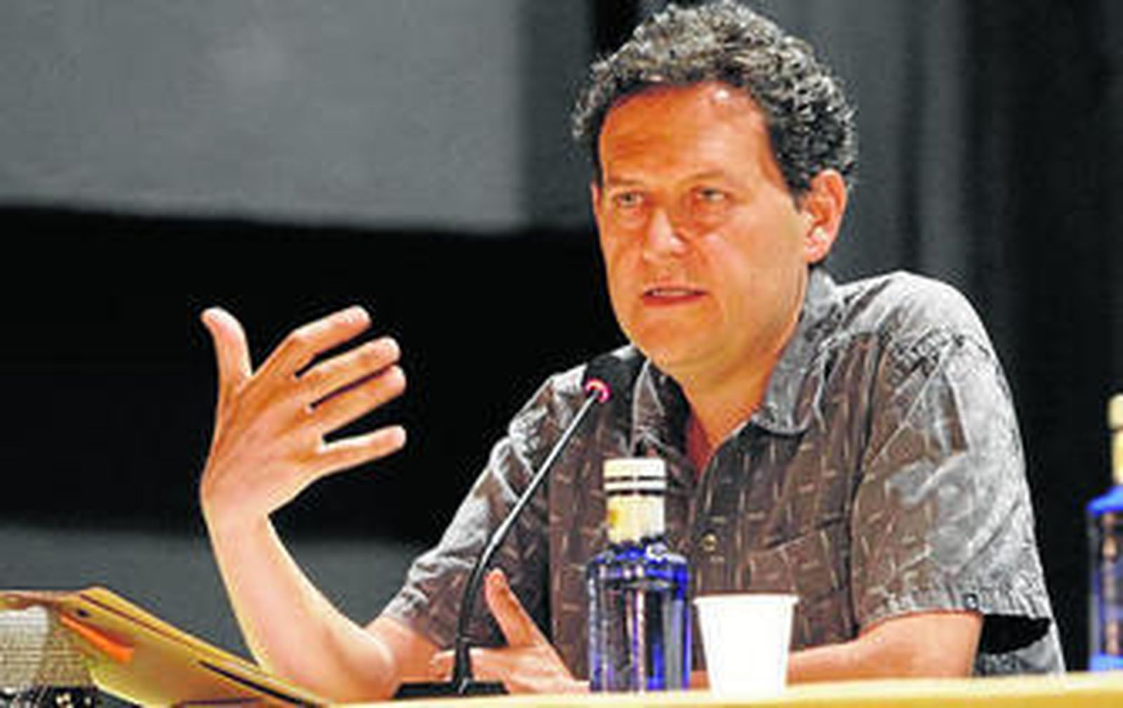 Jean Frédéric Schaub en el Seminario.