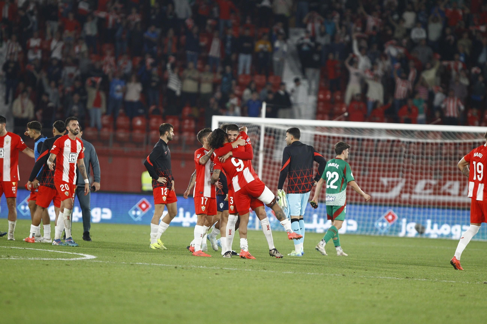 Las mejores imágenes del U.D. Almería-Granada C.F