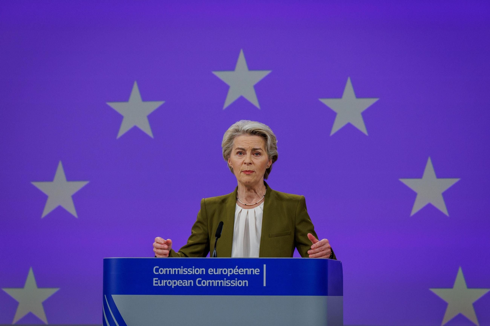 La presidenta de la Comisión Europea, Ursula von der Leyen, expresa la solidaridad de la Unión Europea por las riadas. La presidenta de la Comisión Europea, Ursula von der Leyen, expresa la solidaridad de la Unión Europea por las riadas.