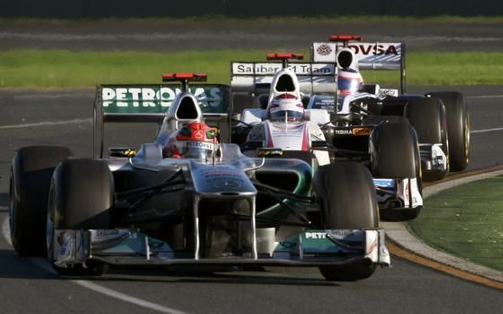 Vettel consigue su primera victoria en el Mundial de Fórmula 1.

Foto: EFE/ Reuters