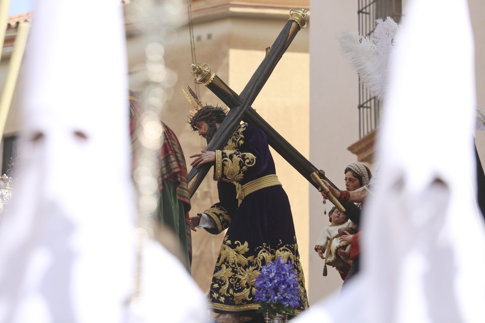 La procesión de Salutación este Domingo de Ramos, en fotos