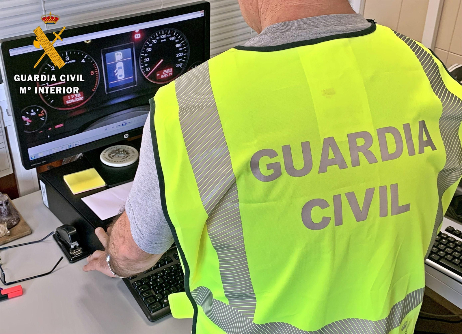 Imagen de archivo de un agente de la Guardia Civil de Córdoba.