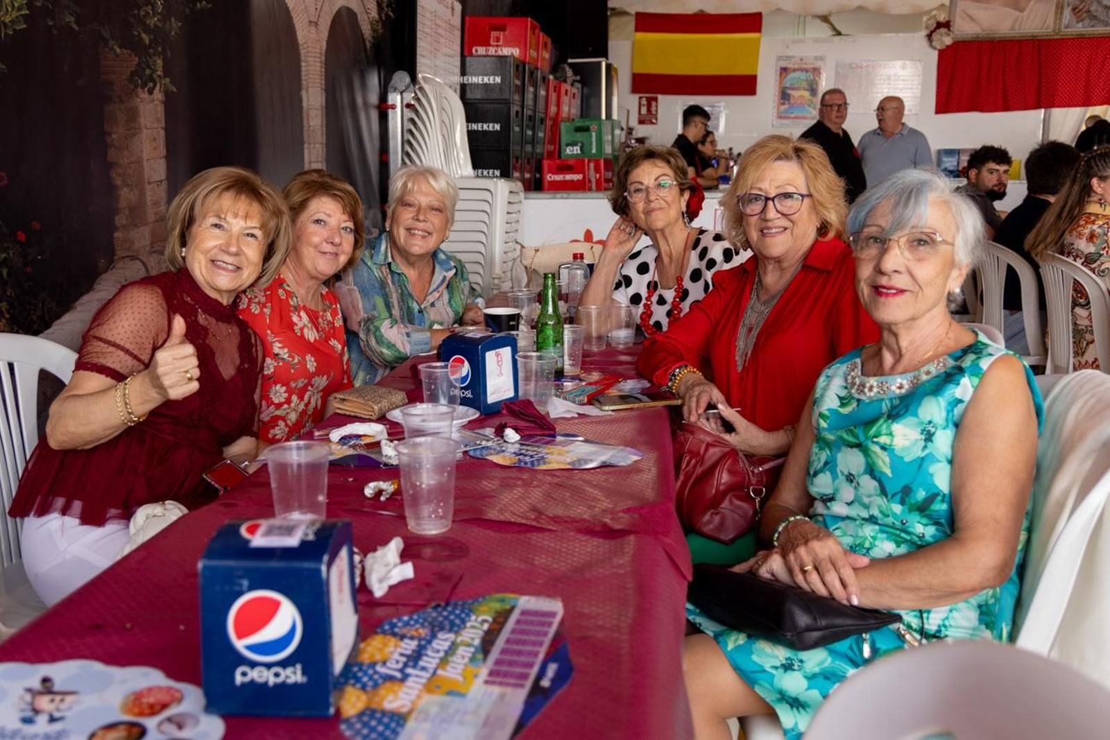 El ritmo no para en la Feria de San Lucas