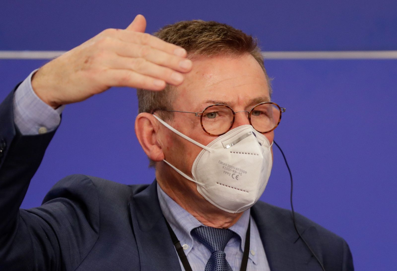 Jan van Overtveld, presidente de la Comisión de Presupuestos de la UE.