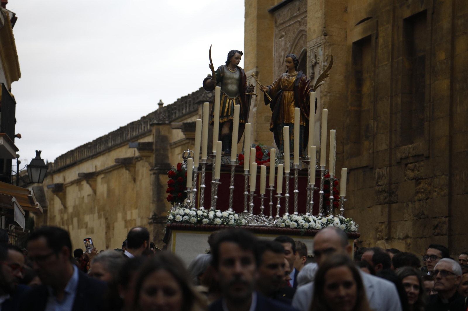La peregrinación de los Santos Mártires de Córdoba, en imágenes