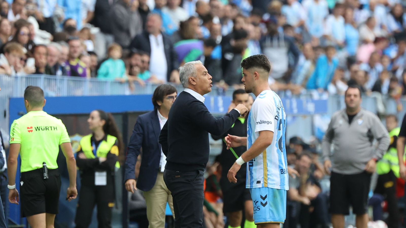 El Málaga CF - Eibar, en fotos